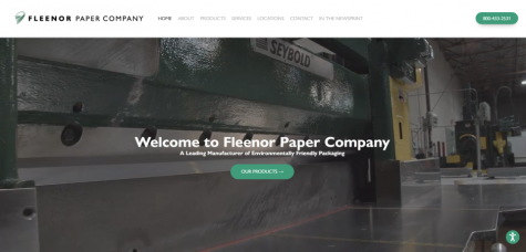 Fleenor Paper Company Website