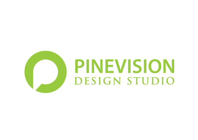 Pinevision Horizontal Logo Green 