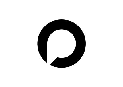 Pinevision Vertical Logo Black Symbol