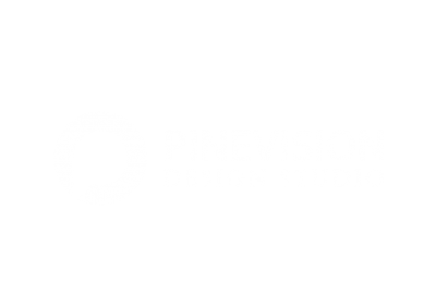Pinevision Horizontal Logo White