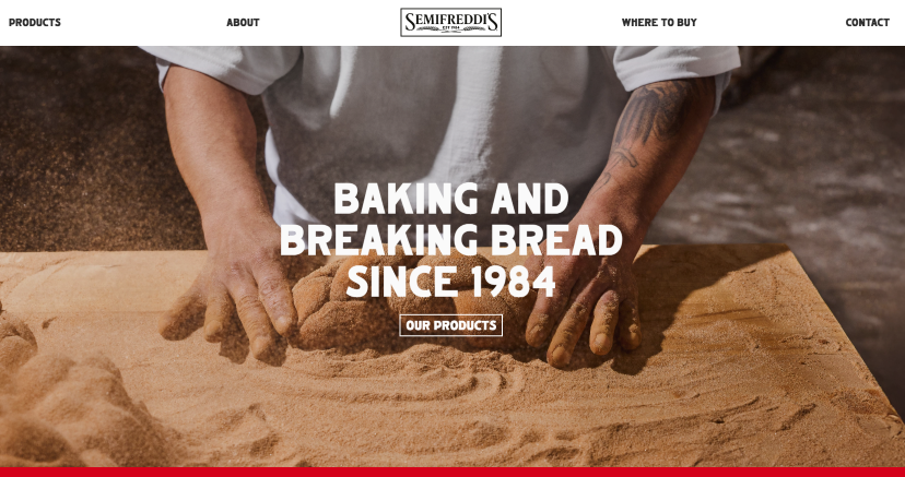 Semifreddis Website